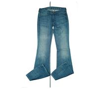 Earnest Sewn Lau Wmn Jeans Pantaloni Elasticizzato Svasati Wide Leg W26 L34 Blu