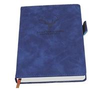 Earning Power Taccuino A5, Quaderno A5 Taccuino Rilegato con Copertina Rigida e Carta Spessa, Diario a Righe College con Portapenne Segnalibro 360 Pagine Ufficio Scuola Lavoro Prendere Appunti (blu)