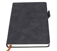 Earning Power Taccuino A5, Quaderno A5 Taccuino Rilegato con Copertina Rigida e Carta Spessa, Diario a Righe College con Portapenne Segnalibro 360 Pagine Ufficio Scuola Lavoro Prendere Appunti(Rosso)