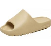 Earnmore - Ciabatte super morbide antiscivolo, spesse, per la casa, aperte sul davanti, ciabatte per bagno, con plateau, sandali per ambienti interni ed esterni