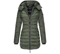 Earnmore Nuova Giacca Invernale Imbottita in Cotone da Donna, Giacca Imbottita Slim Aderente di Media Lunghezza da Donna, Giacca Imbottita in Caldo Piumino