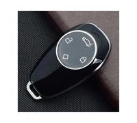 Earnmore Portachiavi Auto Coprichiave Auto Custodia Protettiva Accessori Auto per Leapmotor per Leap C11 T03 S01 2021 2022 2023 Auto Key Cover(Silver Style-Black)