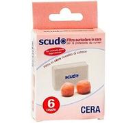 earplug scudo cera 6coppie 12p