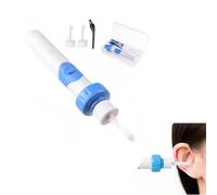 Earsavvy Ear Wax Removal Tool, Cordless EarSavvy - Gentle and Powerful Ear Wax Removal Kit, Two SuctionHeads And a Brush，Suitable for everyone (C#1)