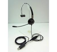 Earsing EMS400 Mono Cuffia QD + Cavo USB DA230 Per Lavoro Da Casa