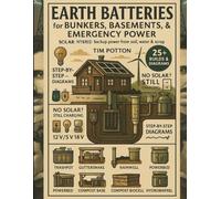 Earth Batteries for Bunkers, Basements, and Emergency Power: Solar Hybrid Backup Power From Soil, Water And Scrap