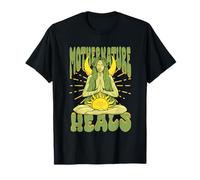 Earth Day Camicia Gaia Madre Natura Guarisce Natura Amante Natura Hippie Maglietta