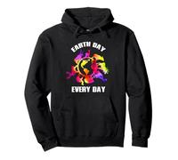 Earth Day Every Day Funny Animals Lovers Earth Day Felpa con Cappuccio