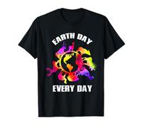 Earth Day Every Day Funny Animals Lovers Earth Day Maglietta