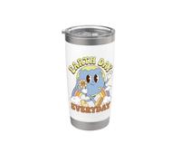 Earth Day Everyday Cute Bicchiere termico in acciaio inox doppia parete