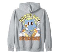 Earth Day Everyday Cute Felpa con Cappuccio