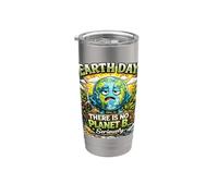 Earth Day Non c'è nessun pianeta B Avviso climatico per la Giornata della Terra Bicchiere termico in acciaio inox doppia parete