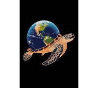 Earth Day Turtle Notebook Journal for Nature Lovers: Perfect for note-taking, planning, work, travel, idea jotting, habit tracking, 120 Pages, Medium 6 x 9 Inches