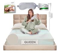 Earth Grounding Lenzuolo con angoli per letto queen size, con 12% fibra d'argento, 4% seta e 84% cotone biologico, beige, lenzuola morbide e conduttive per un sonno migliore