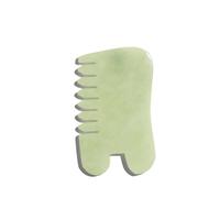 EARTH HARBOR - Island Jade Gemstone Gua Sha + Massaging Comb Massaggio Viso & Jaderoller 1 pieces unisex