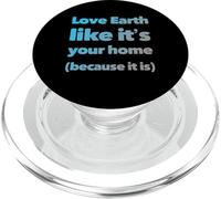 Earth Is Your Mom Love Eco Go Green - Dichiarazione di Eco Warrior PopSockets PopGrip per MagSafe