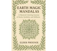 Earth Magic Mandalas: A Mystical Coloring Journey of Roots, Symbols, and Stillness