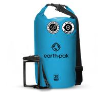 Earth Pak - Borsa stagna impermeabile - Sacca di compressione con parte superiore arrotolabile che mantiene l'attrezzatura asciutta per kayak, ra