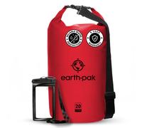 Earth Pak - Borsa stagna impermeabile - Sacca di compressione con parte superiore arrotolabile che mantiene l'attrezzatura asciutta per kayak, ra