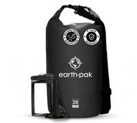 Earth Pak - Borsa stagna impermeabile - Sacca di compressione con parte superiore arrotolabile che mantiene l'attrezzatura asciutta per kayak, ra