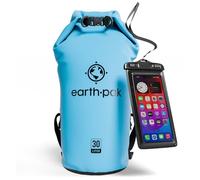 Earth Pak Original Waterproof, Borsa a Secco con Custodia Impermeabile Unisex-Adulto, Azzurro, 30L