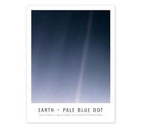 Earth - Pale Blue Dot Poster di NASA 30 x 40 cm Blu Quadri Decorazione per pareti