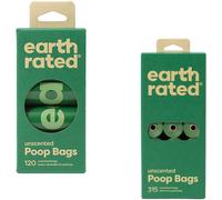 Earth Rated Sacchetti Igienici per Cani Extra Resistenti Senza Profumazione