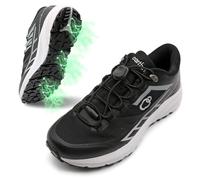 earthinglife Scarpe da trekking da uomo Grounding Trail Running Connect to Earth per guarigione naturale, scarpe da trekking impermeabili, suola in gomma antiscivolo per escursionismo