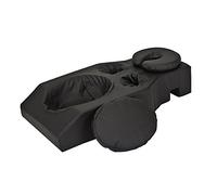 EarthLite Cuscino massaggiante e poggiatesta per gravidanza, ideale dopo interventi chirurgici al seno e dolore lombare, nero