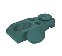 Earthlite Cuscino massaggiante e poggiatesta per gravidanza, ideale dopo interventi chirurgici al seno e dolore lombare, color foglia di tè