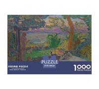Earthly Paradise Puzzle in Legno Impermeabile DIY Puzzles Da 1000 Pezzi Per Adulti Colorati Per Decorazioni Domestiche