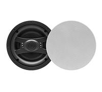 Earthquake ECS-6.5 1 Pr. Altoparlanti da soffitto da 16,5 cm, coni in kevlar, 12 dB Xover, interruttori +/3dB (B/T), griglie rotonde magnetiche