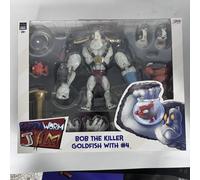 EARTHWORM JIM BOB THE KILLER GOLDFISH WITH #4 ACTION FIGURE PREMIUM DNA 1/12
