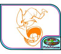 Earthworm Jim C Adesivo Vinile Auto Divertente Muro Arte Nintendo Camera Laptop