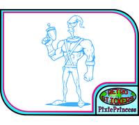 Earthworm Jim G Adesivo Vinile Auto Console PS4 Xbox Muro Camera Laptop Finestra