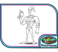 Earthworm Jim G Adesivo Vinile Auto Console PS4 Xbox Muro Camera Laptop Finestra