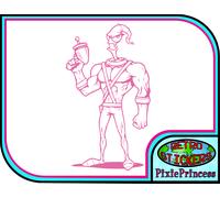 Earthworm Jim G Adesivo Vinile Auto Console PS4 Xbox Muro Camera Laptop Finestra