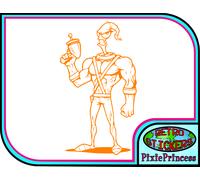 Earthworm Jim G Adesivo Vinile Auto Console PS4 Xbox Muro Camera Laptop Finestra