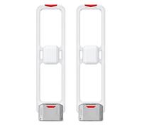 EAS Torre di Sicurezza per Vendita al Dettaglio, AM 58KHz 110V-220V | Dispositivo Antifurto per Negozi con Allarme Sonoro e Luminoso, per Negozi di Vendita al Dettaglio(White)