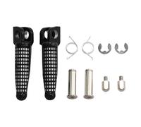 EASDTG Pedane Moto Compatibile con ZX14 per ER6N per Ninja650R per ZZR1400 2006 2007 2008 2009 2010 2011 2012 2013 Pedane Anteriori E Posteriori per Moto