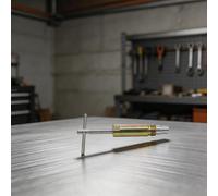 EaseSunny Estrattore a compressione da 1,27 cm, in acciaio al carbonio resistente, per estrazione ghiera, efficiente rimozione del tubo per lavastoviglie e tubi del lavandino, dimensioni compatte