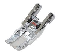 EaseSunny Piedino in pelle spessa, piedino da cucito resistente, con molla per tessuti multistrato, jeans, tela, velluto a coste, orlo facile, confezione