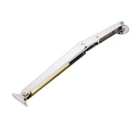 EaseSunny Puntoni a gas per armadietti, supporti per sollevatori delle porte, in acciaio resistente, cerniere a chiusura ammortizzata per armadi da cucina, armadi, argento