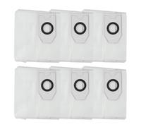 EaseSunny Sacchetti per aspirapolvere compatibili con Midea V12 e Eureka J12 Ultra, sacchetti per la polvere in tessuto non tessuto a 5 strati, confezione da 6 pezzi di ricambio