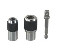 EaseSunny Set di chiavi a bussola professionali con bussole intercambiabili per rubinetti #6-1/4 e 1/4-1/2", ideale per ingegneri