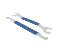 EaseSunny Set di chiavi per frizione e ventilatore, 32 mm, 36 mm, chiave per dado di bloccaggio per rimozione mozzo ventola, kit di attrezzi meccanici essenziali, argento