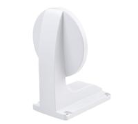 EaseSunny Staffa di montaggio a parete per telecamera Dome in ABS per Hikvision DS-1258ZJ, compatibile con telecamere IP Dome DS-2CD2132-I, bianco