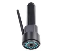 EaseSunny Testa spray estraibile, ricambio per rubinetto da cucina, soffione doccia, aeratore per rubinetto, risparmio d'acqua, spruzzatore in ABS nero con 2 modalità per tubi da 1/2 pollici