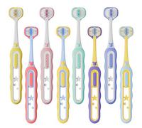 EASICUTI Spazzolini morbidi per bambini, efficiente spazzolino da denti a 3 lati, spazzolino da denti per bambini dai 12 mesi in su, spazzolino da denti per bambini, spazzolino da denti per bambini da
