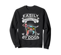 Easily Distracted By Dogs Dalmatian Dog Lovers Puppy Felpa